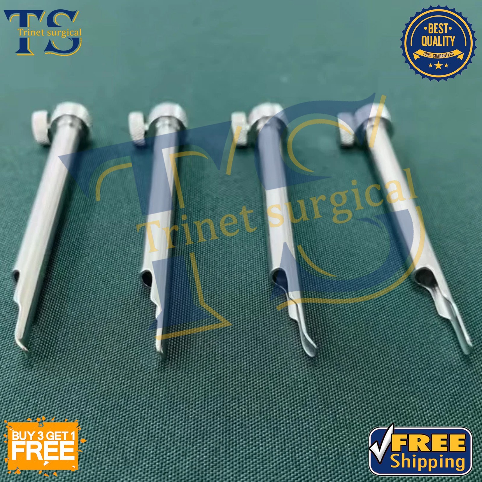 4 Pcs Scope Retractors Set | Surgical Instruments For Endoscopic & Spine Surgery