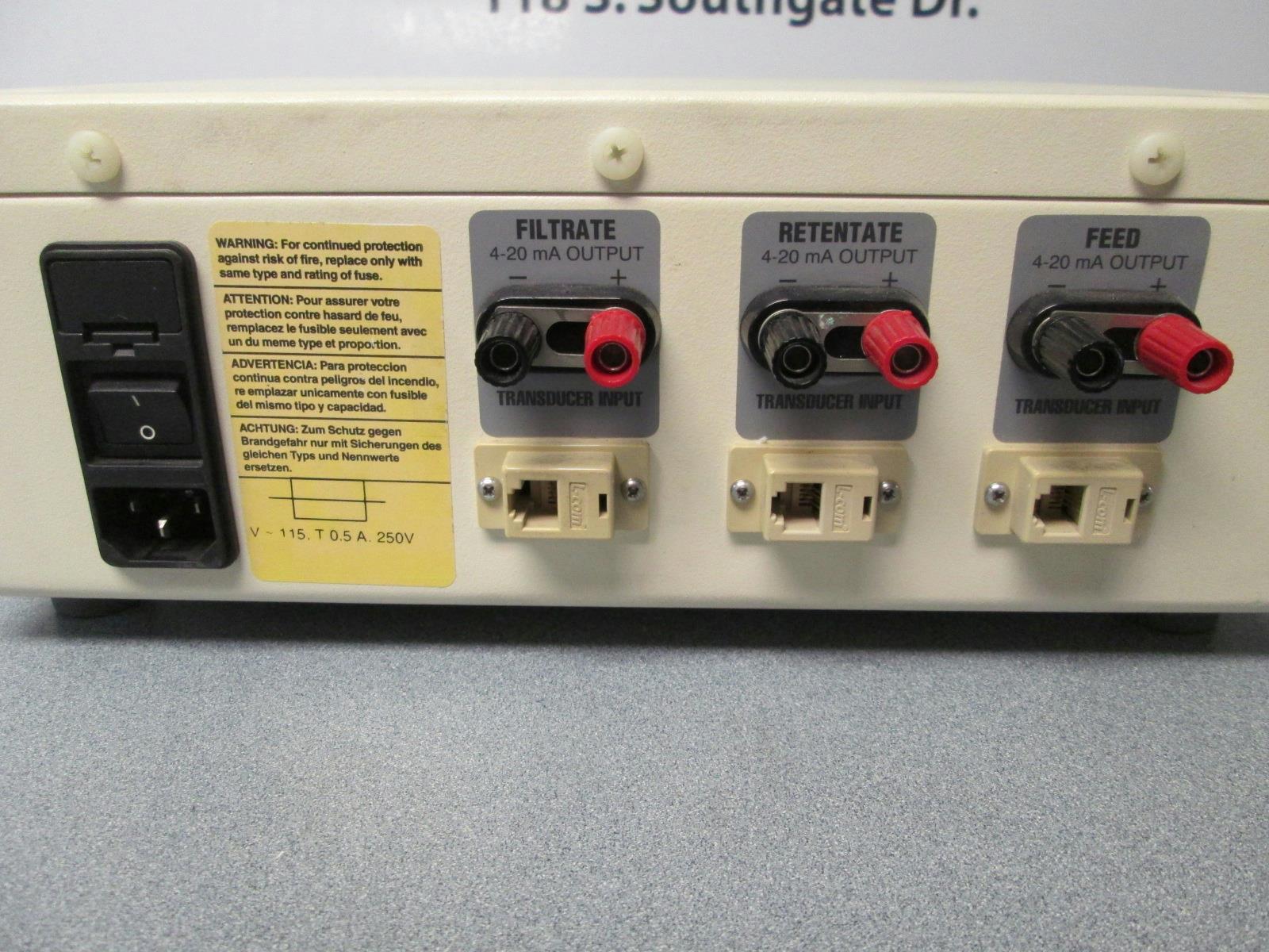 Pall FS720M01A Benchtop Fluid Control Monitor w/Power Cord, 115V, 0.5A, 50/60Hz