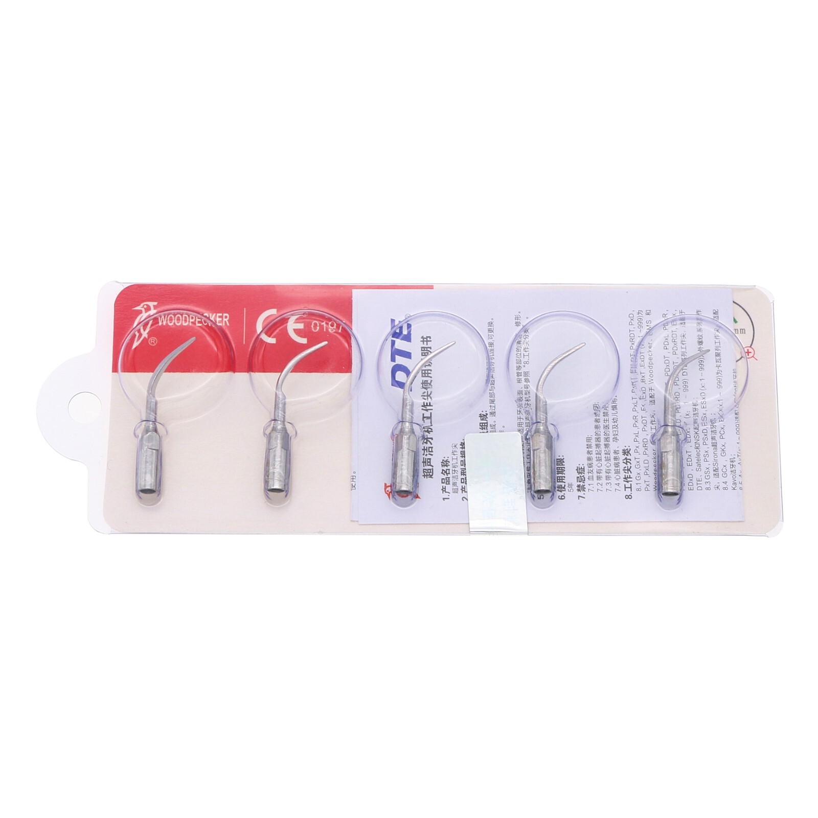Woodpecker/DTE Original Dental Ultrasonic Piezo Scaler Perio Tips P1 P3 PD1 PD3