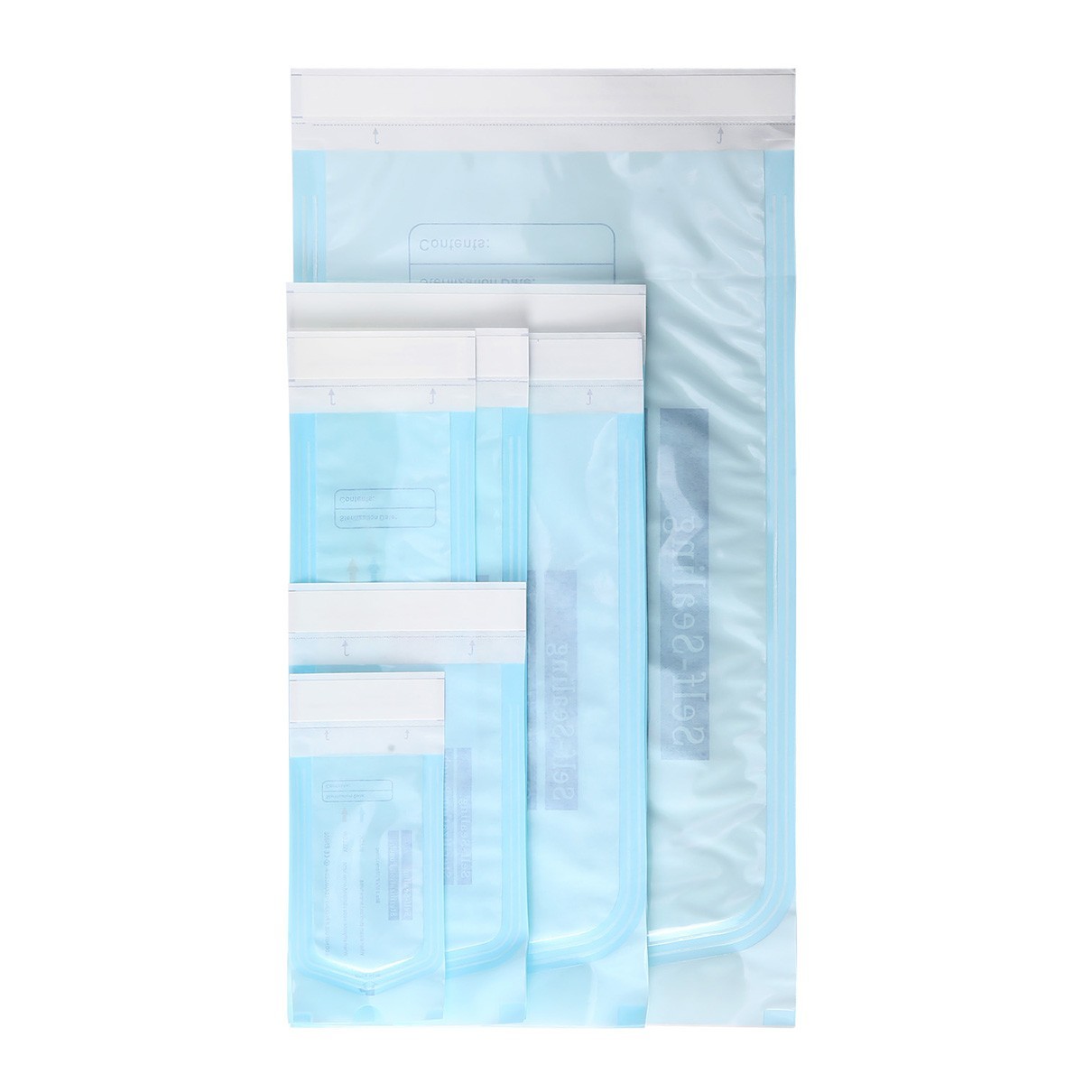 200pcs/Box Self-sealing Sterilization Autoclave Pouches Bags