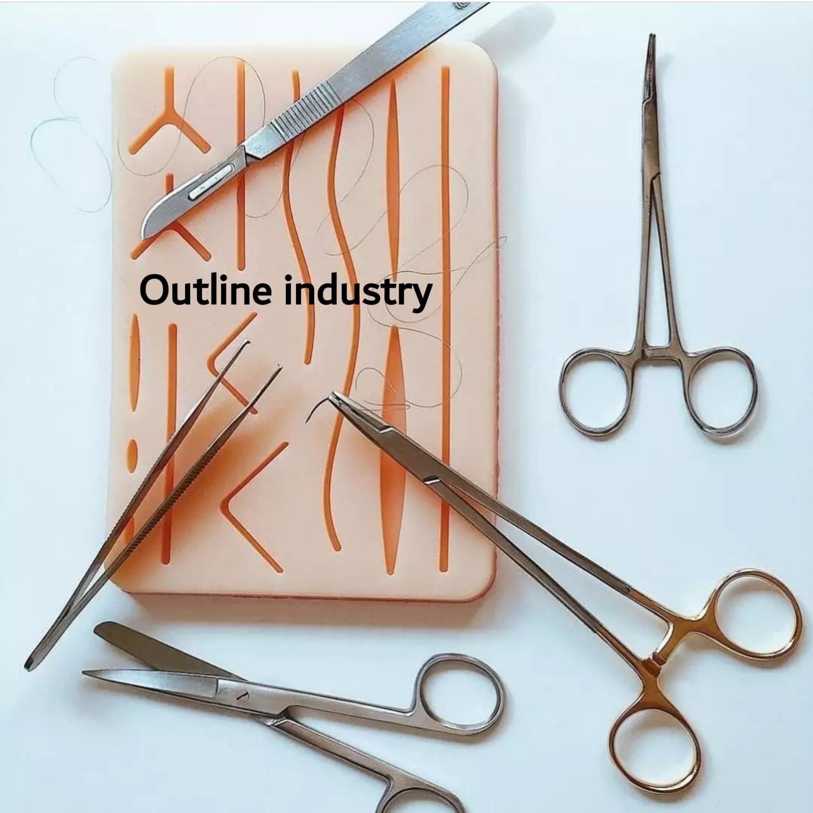 Complete Practice Student Suture Kit for Medical Students Training Kits 20 Pcs