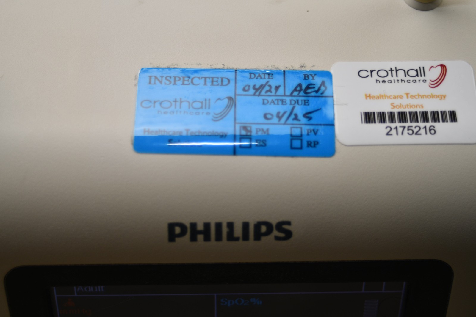 Philips SureSigns VS2+ Patient Vital Signs Monitor REF 863279 – NO CORD