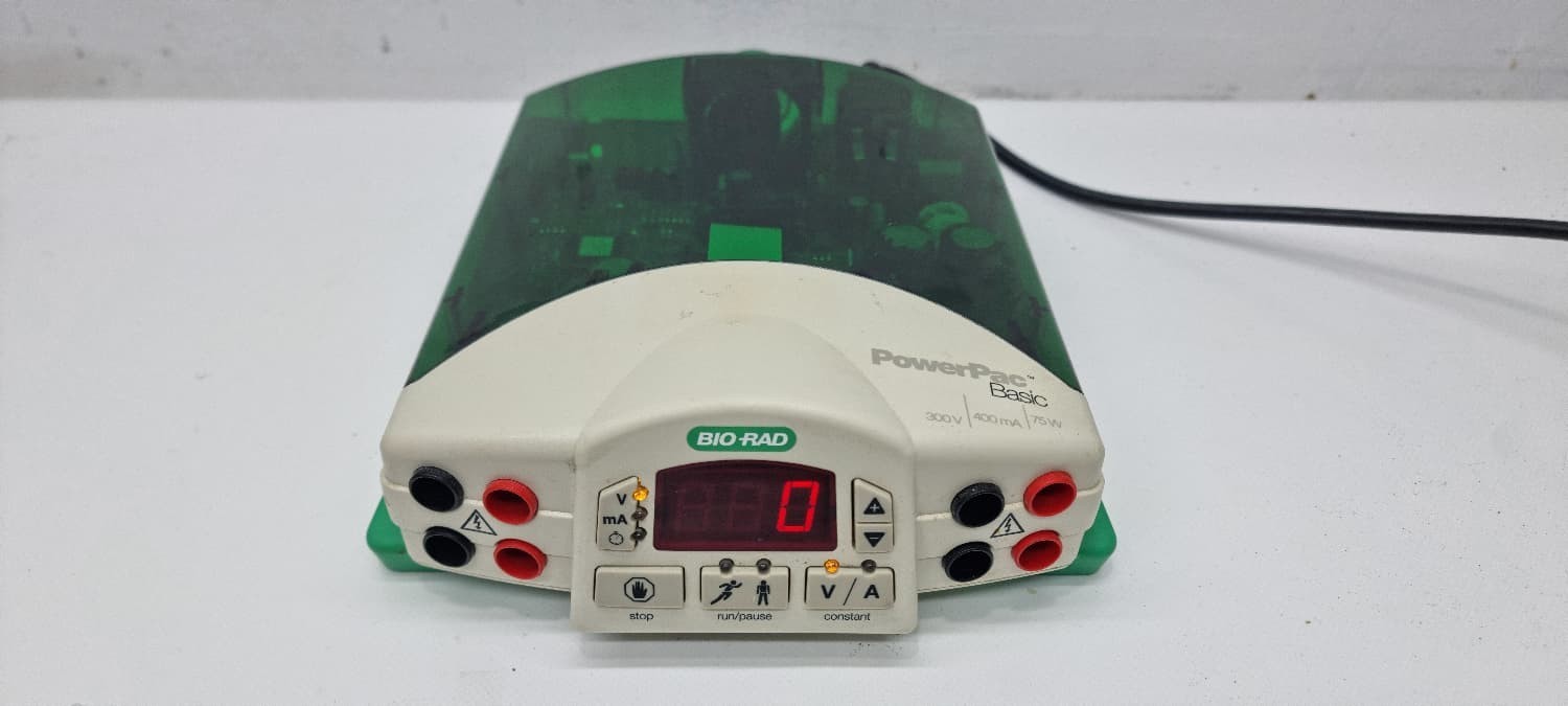 Bio-Rad PowerPac Basic Electrophoresis Power Supply 300V 400mA 75W