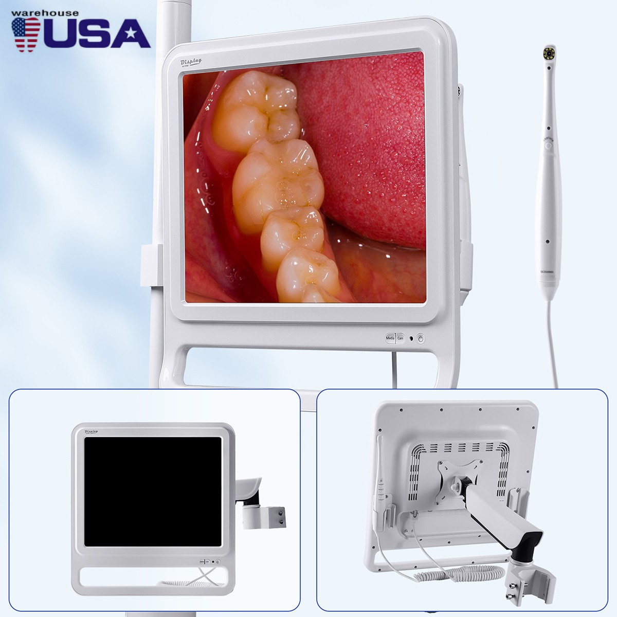 17 inch Dental Intra Oral Camera WIFI High Definition Digital LCD AIO Monitor