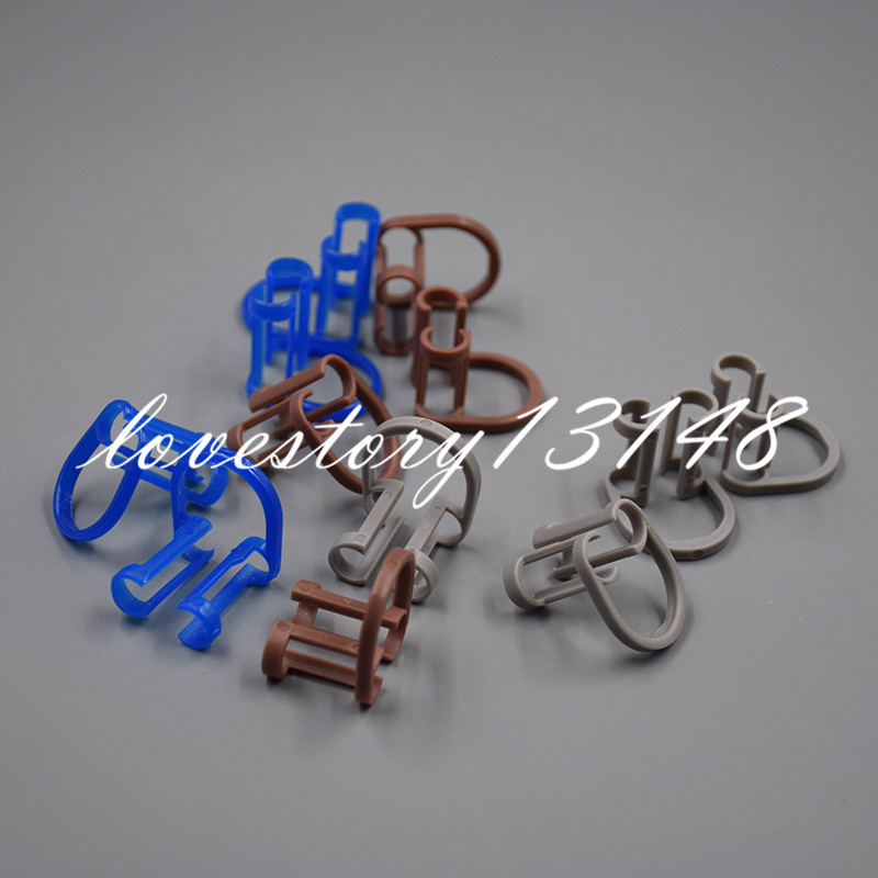 Cotton Roll Holder Disposable Clip For Dental Clinic Isolator Tool 20 Pcs/Bag