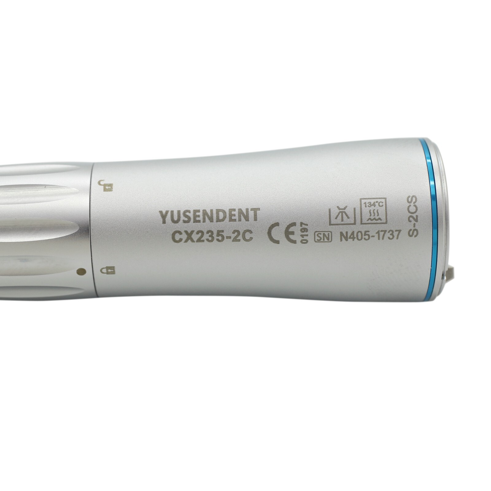 COXO Dental Surgical Straight Handpiece 20 Degree 1:1 Fiber Optic External Water