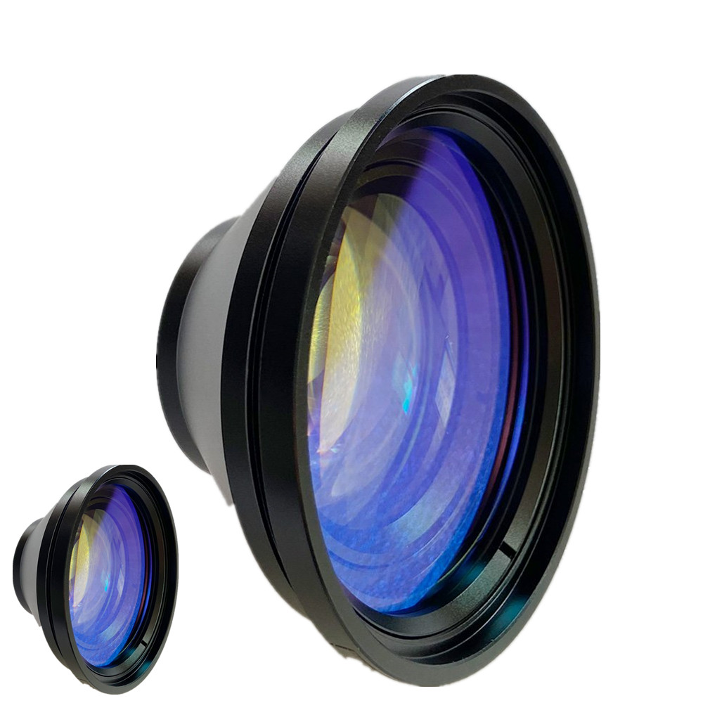 1064nm 70-300mm F-theta Scan Lens Field Lens For 30-100W Fiber Laser Machine