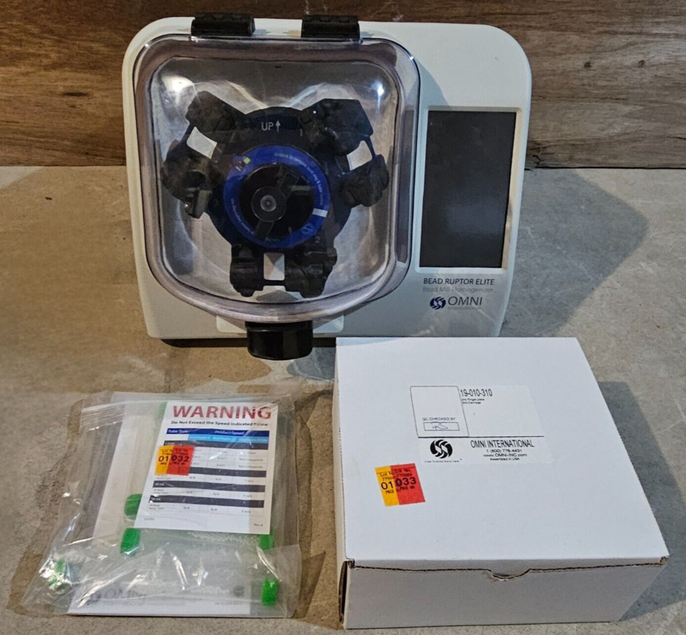 Omni International Bead Ruptor Elite Bead Mill Homogenizer !EXCEPTIONAL+WARRANTY