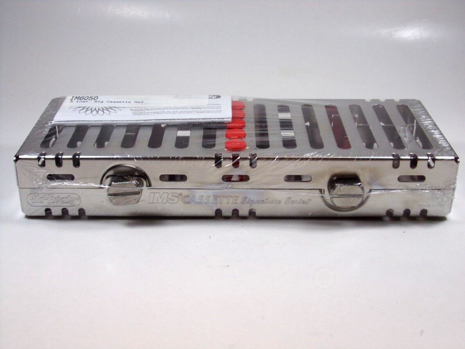 HU FRIEDY Exam 5 Instrument Red Cassette 3″ x 8″ x 1.25″ | IM6050