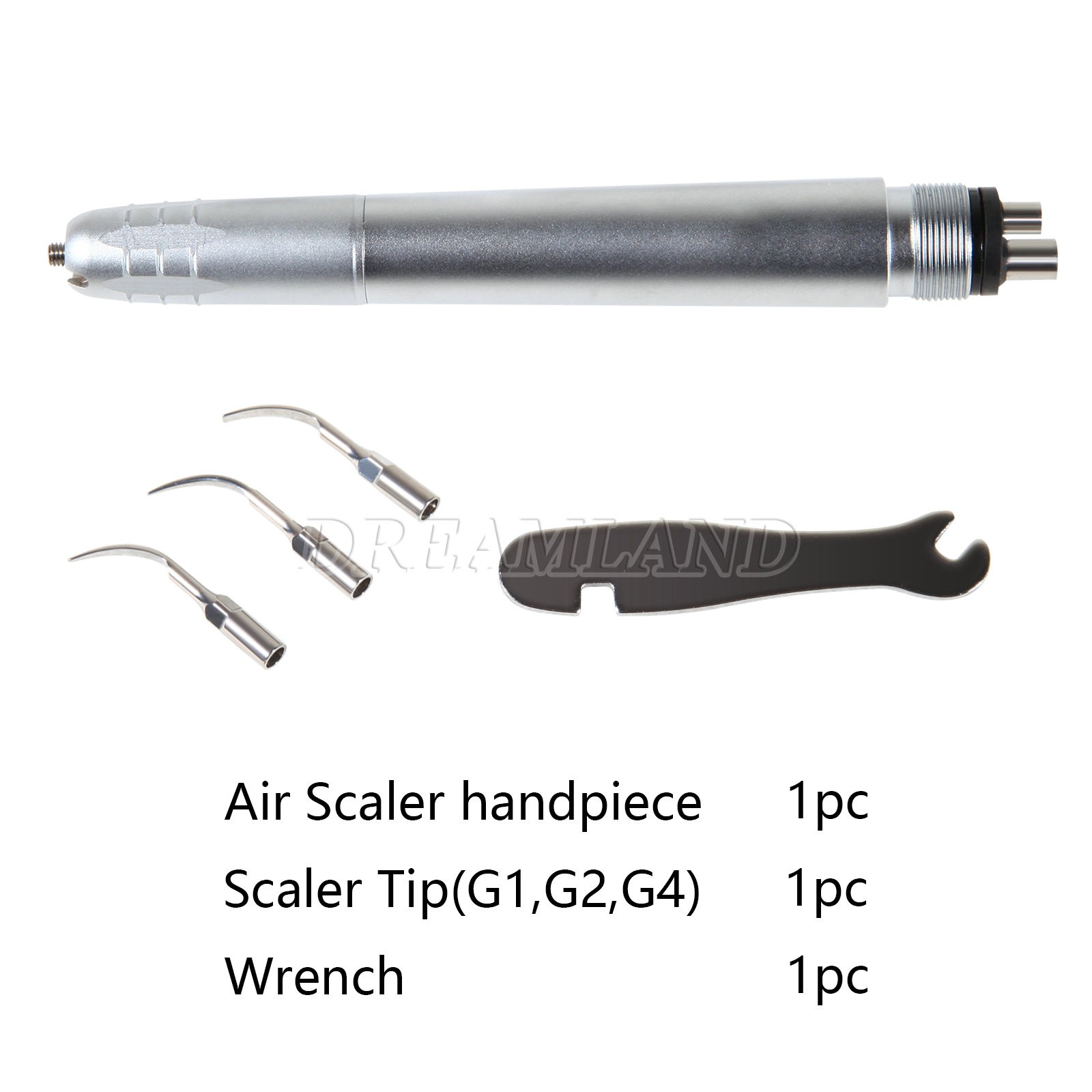3pcs New Dental Scaling Endo Tips Compatible Ultrasonic Satelec DTE scaler ED1-3