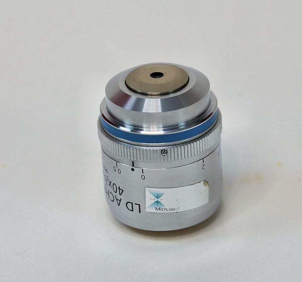 Zeiss 40X Microscope Objective LD ACHROPLAN 40x/0,60 Korr Inf/0-2 440864 Nice