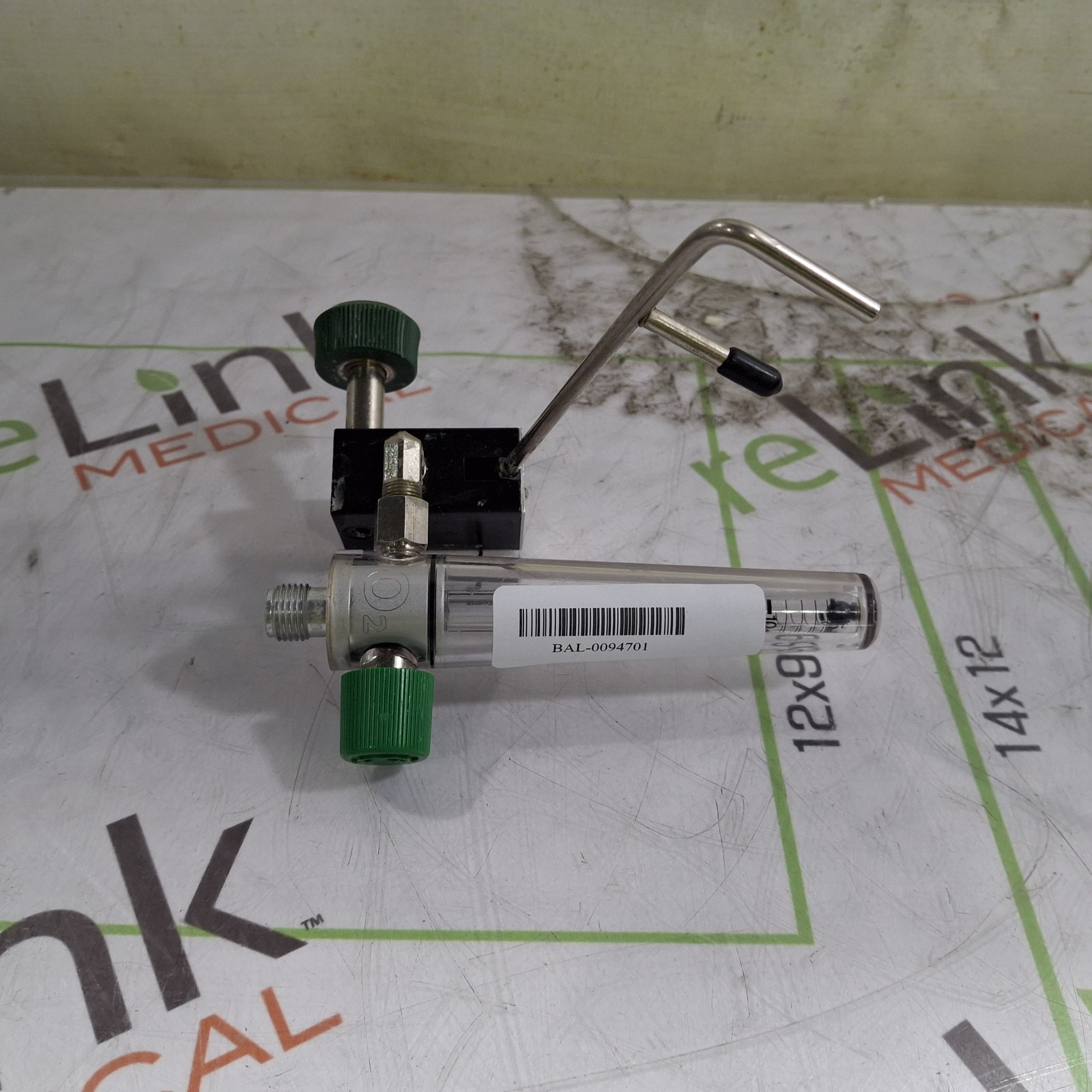Allied Medical Timeter Oxygen Flowmeter