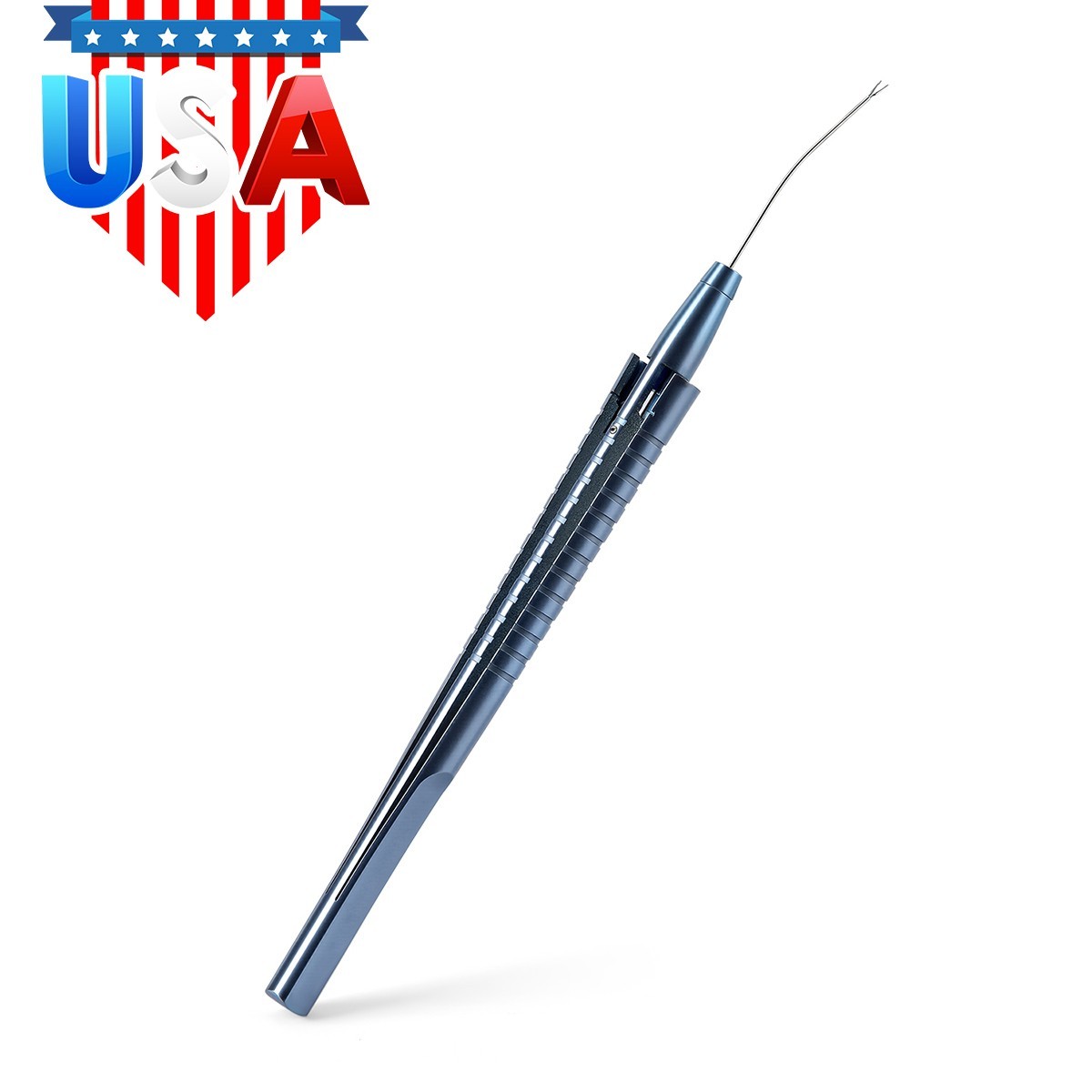 AZDENT Dental Medical Stainless Steel Micro Tweezers Root Canal File Extractor
