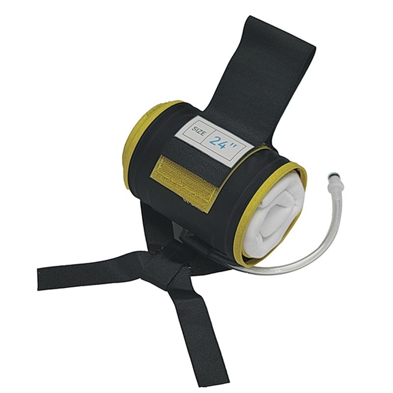 Cylindrical Tourniquet Cuff 1-Port/1-Bladder 24″ x 4″ with 6″ Tubing for Stryker