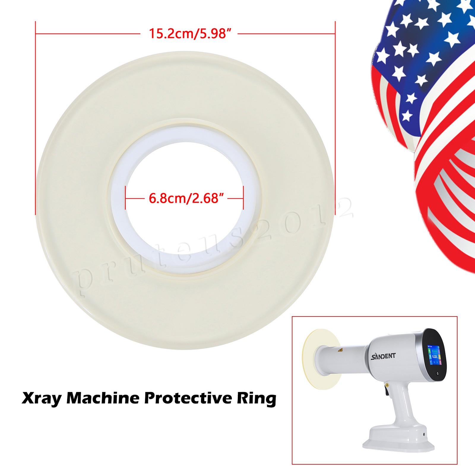 1Pc Dental Scatter Shield Protective Ring for SANDENT X Ray Machine ONLY
