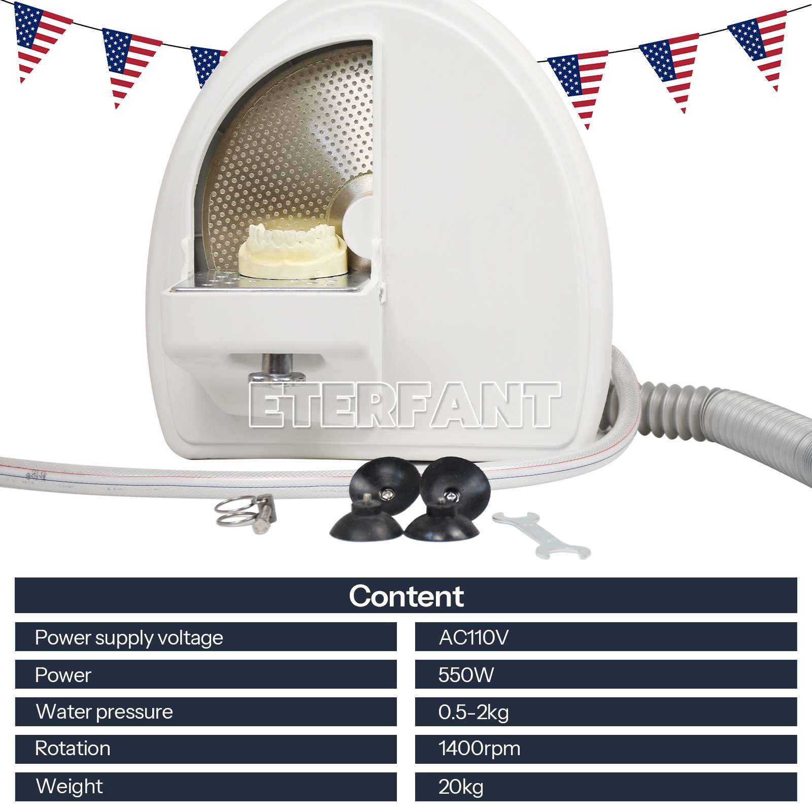 Dental Lab Twin Pen Sandblaster 2 Aluminum Tank/Plaster Model Arch Trimmer US